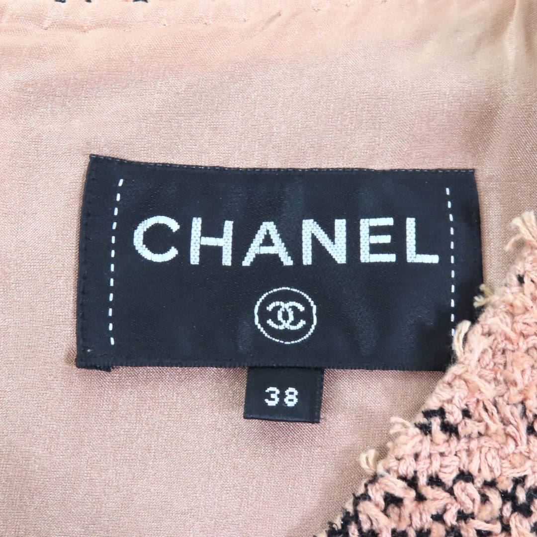 Excellent CHANEL one piece Brown cotton Women 38 P57978