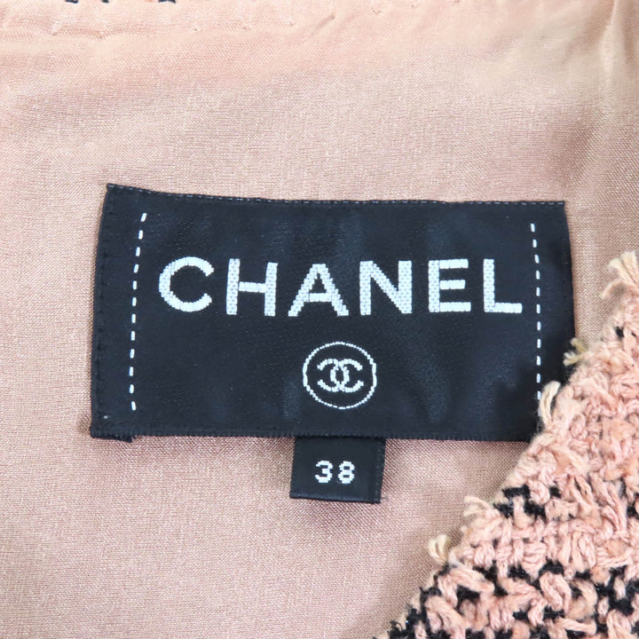 Excellent CHANEL one piece Brown cotton Women 38 P57978