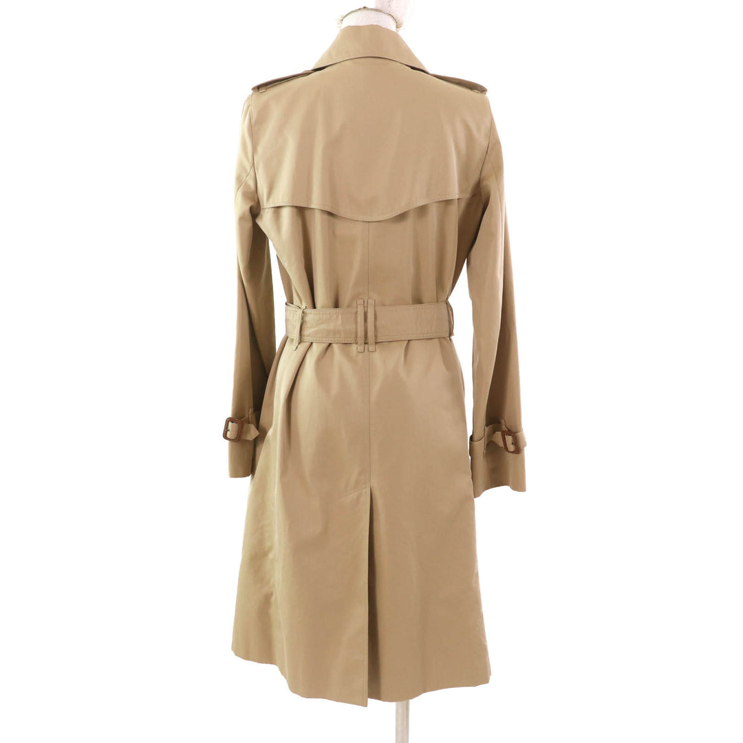Great BURBERRY LONDON trench coat beige cotton Women 36 FRA87-130-51