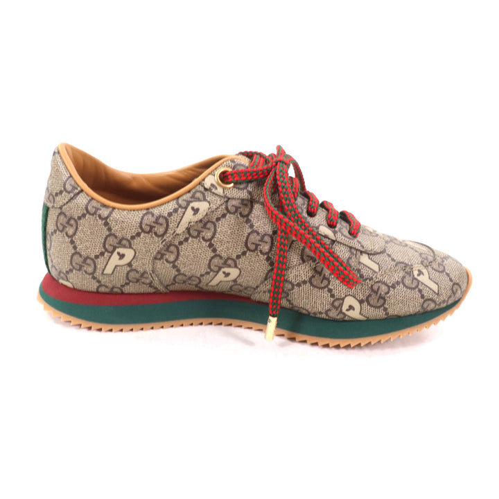 Pristine GUCCI Palace sneakers Brown GG Supreme Women 35 727940