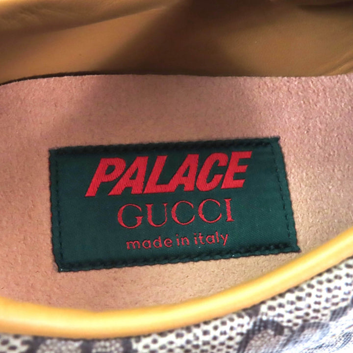 Pristine GUCCI Palace sneakers Brown GG Supreme Women 35 727940