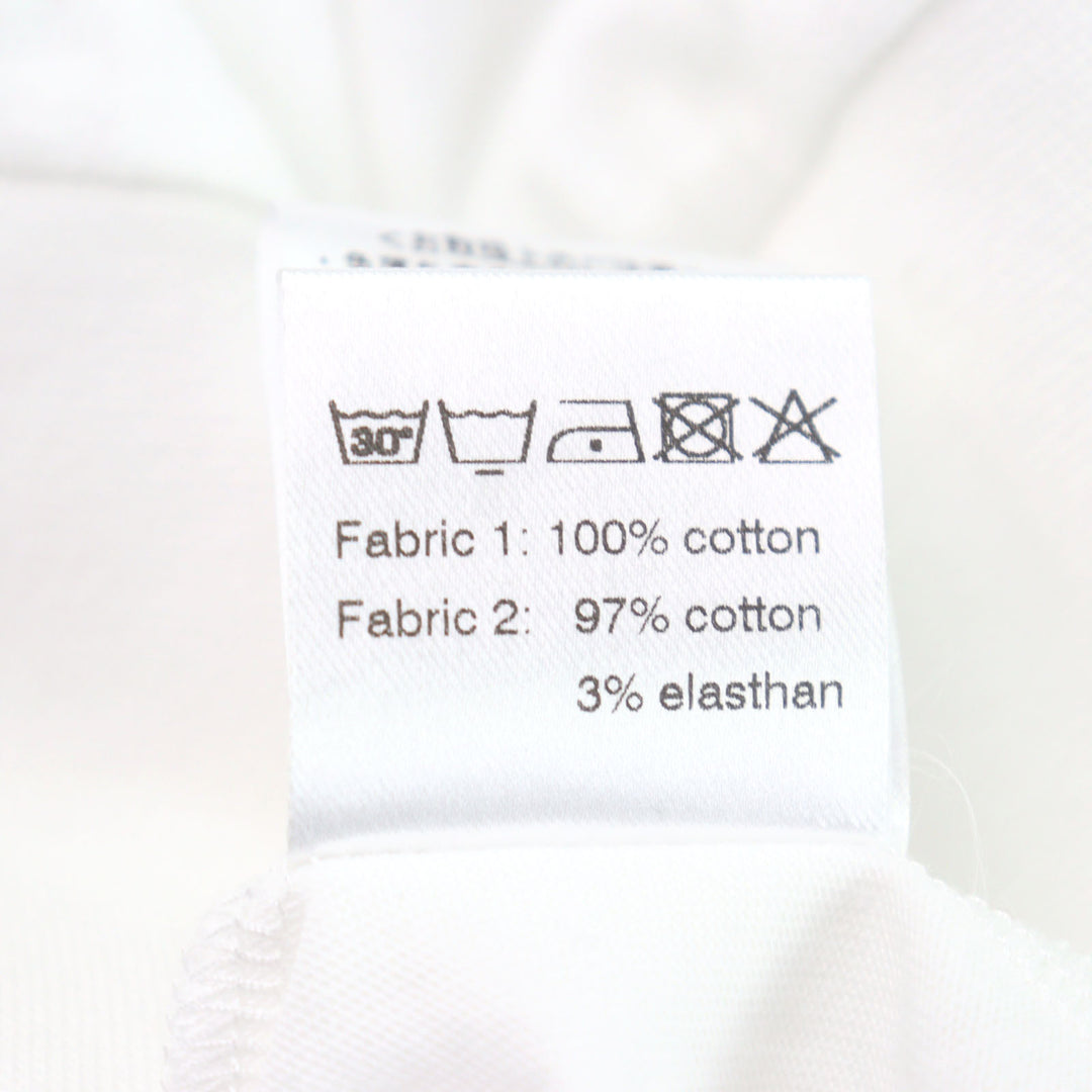 Pristine ANTICIPO Short sleeve T-shirt INZOLIA INZOLIA white cotton mens