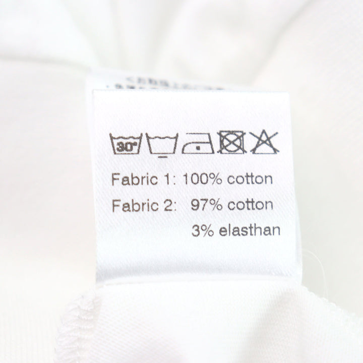 Pristine ANTICIPO Short sleeve T-shirt INZOLIA INZOLIA white cotton mens