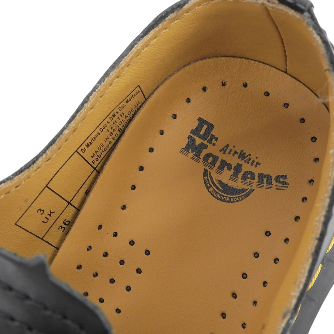 Pristine Dr.Martens Leather shoes MARY JANE black leather Women 12916