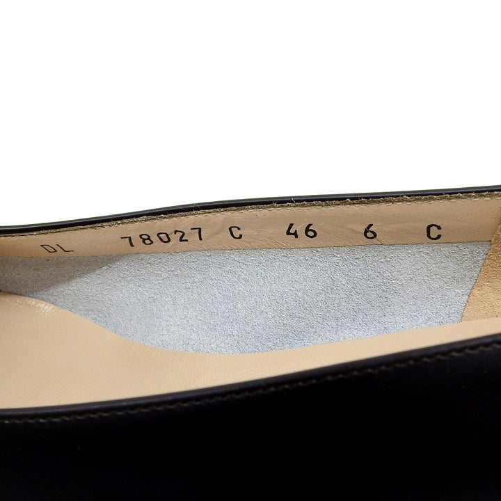 Excellent Salvatore Ferragamo pumps FRAGOLA Vala Dark brown leather Women 6