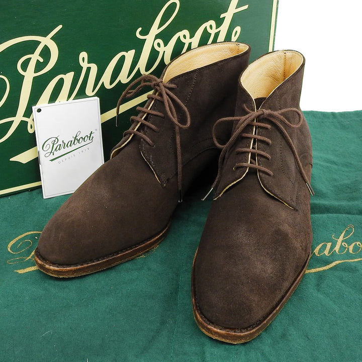 Great Paraboot short boots Brown Suede leather Women