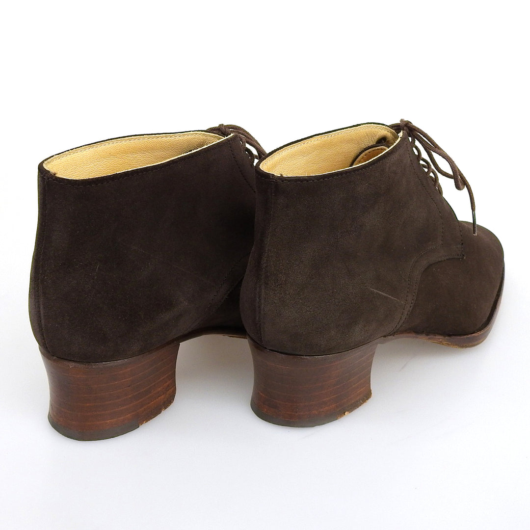 Great Paraboot short boots Brown Suede leather Women