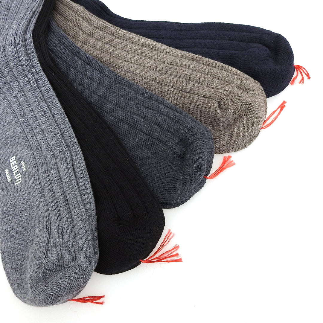 Pristine BERLUTI Other fashion goods Socks Black gray system wool mens