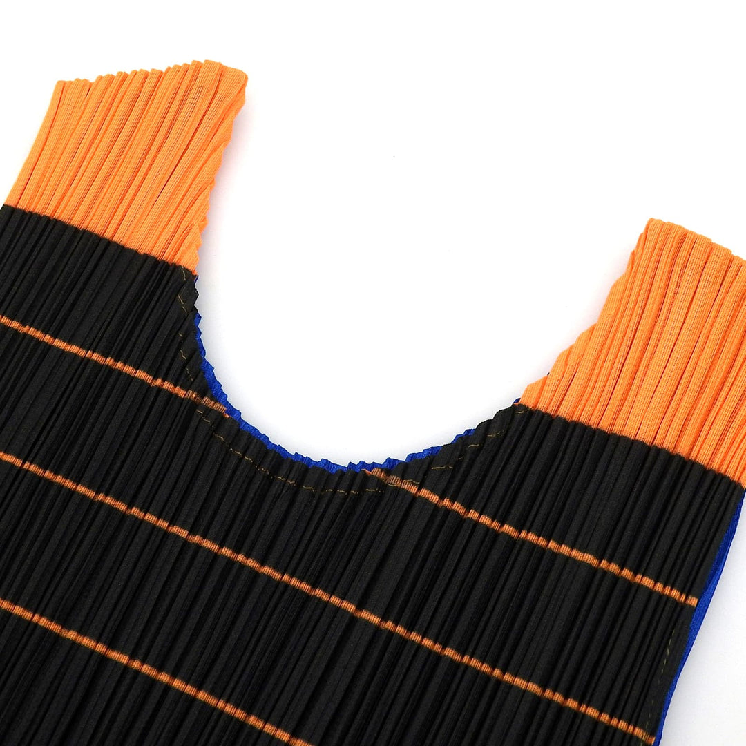 Excellent PLEATS PLEASE T-shirt Pleated sleeveless Multi polyester Women 3