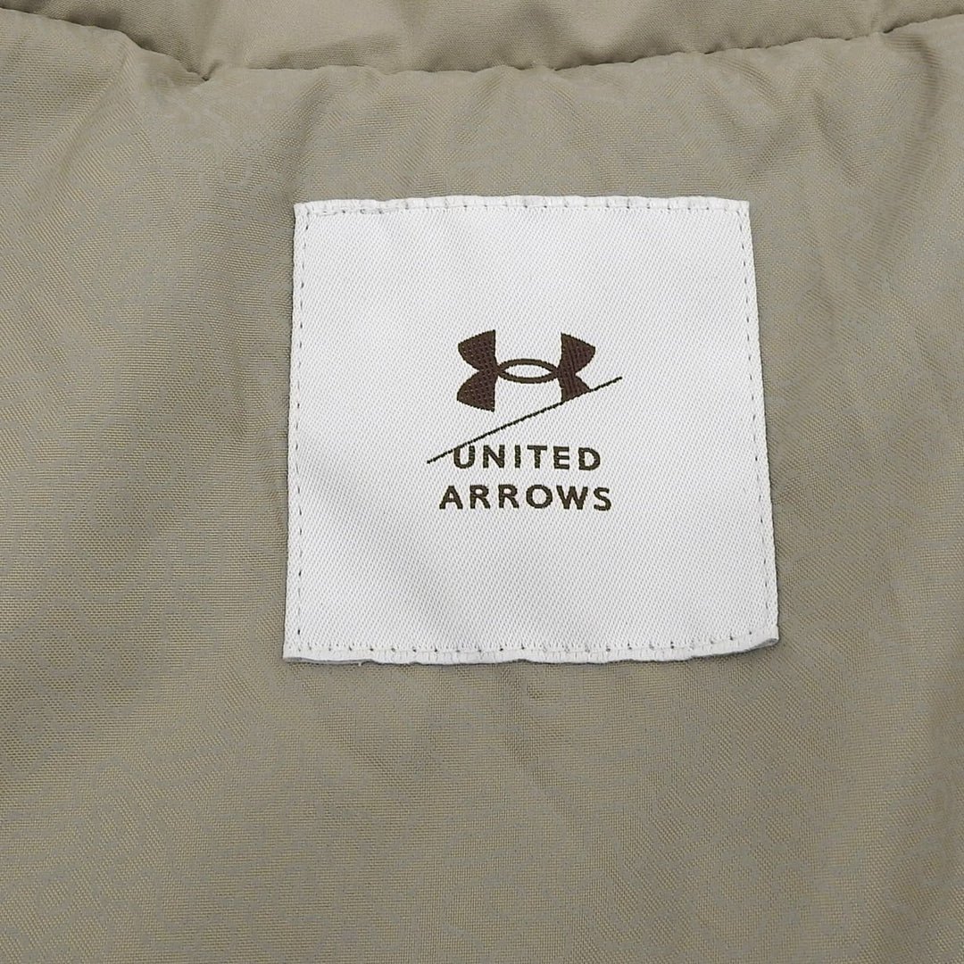 Pristine UNDER ARMOUR UNITED ARROWS coat Jacket beige polyester L 1389813