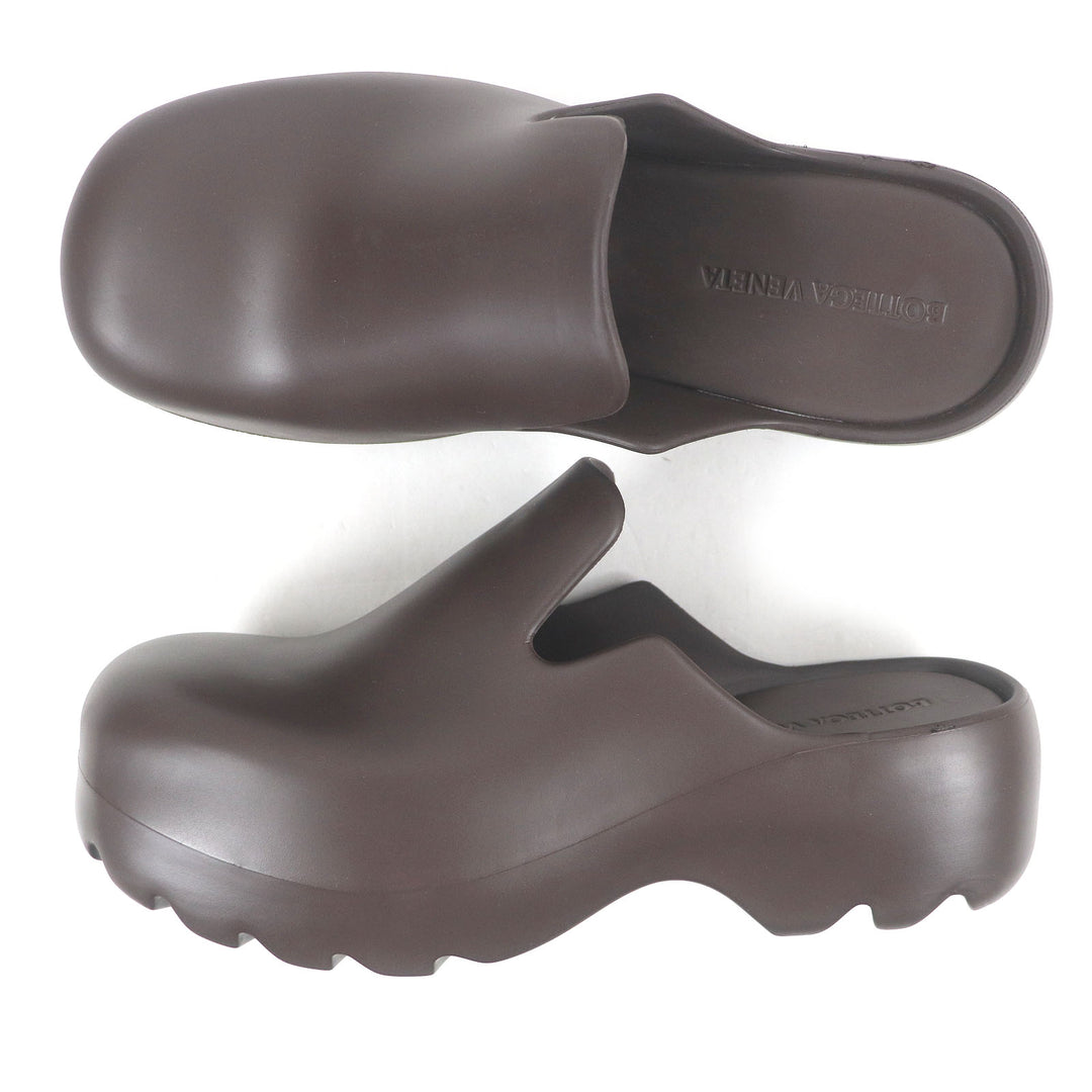 Pristine BOTTEGAVENETA Sandals FLASH PUMP Brown mens 43 690102