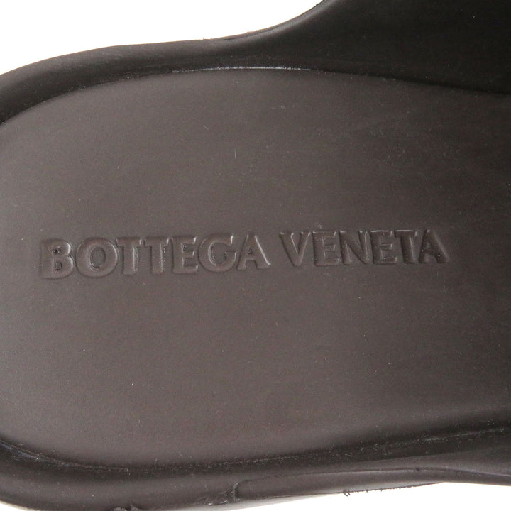 Pristine BOTTEGAVENETA Sandals FLASH PUMP Brown mens 43 690102