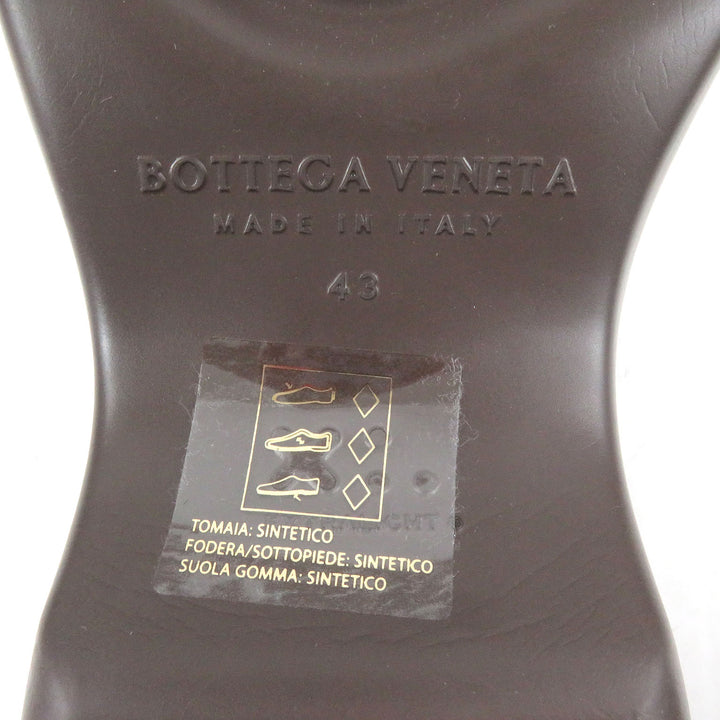 Pristine BOTTEGAVENETA Sandals FLASH PUMP Brown mens 43 690102