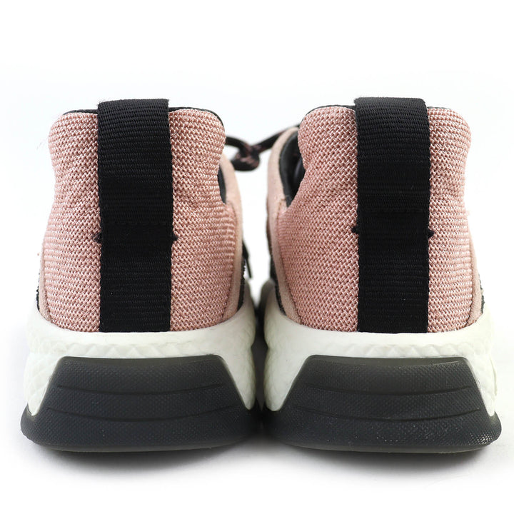 Great CHANEL sneakers COCO Mark Matelasse Logo Sole Suede Leather pink black 36 G38290