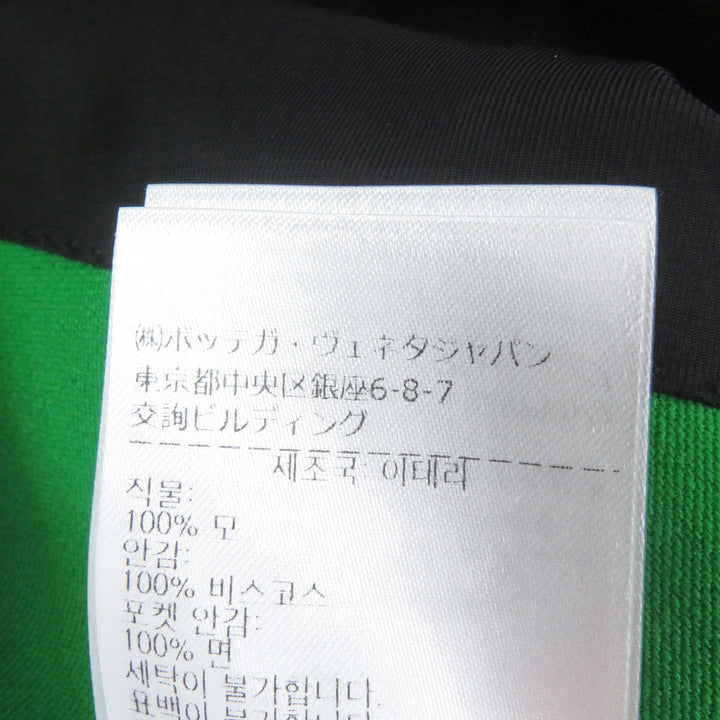 Pristine BOTTEGAVENETA tailored jacket Oversized double-breasted jacket green wool
