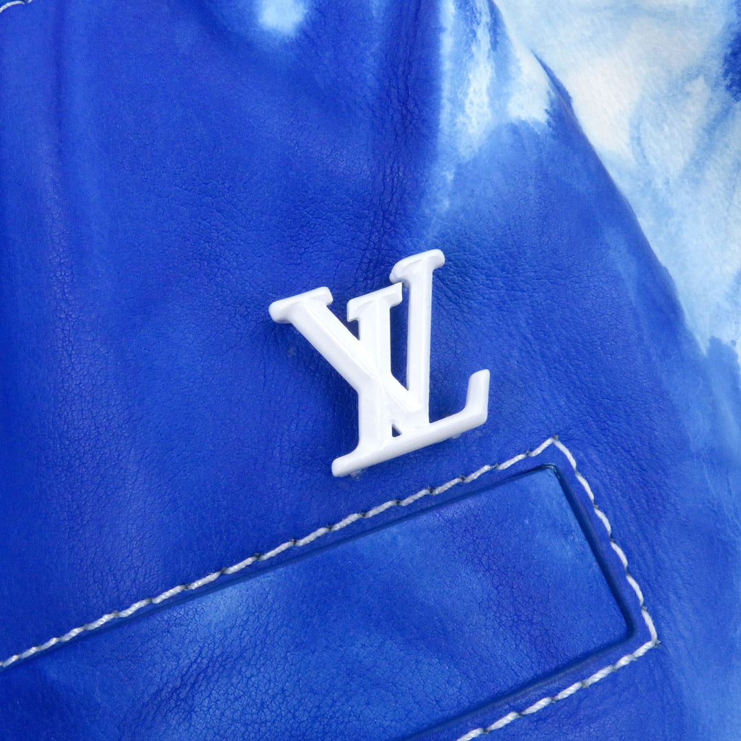 Pristine LOUIS VUITTON Pants Amen Break LV Logo Metal Tie-Dye Pattern Shorts