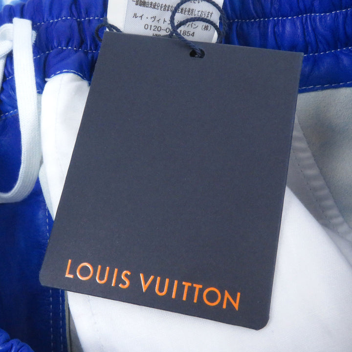Pristine LOUIS VUITTON Pants Amen Break LV Logo Metal Tie-Dye Pattern Shorts