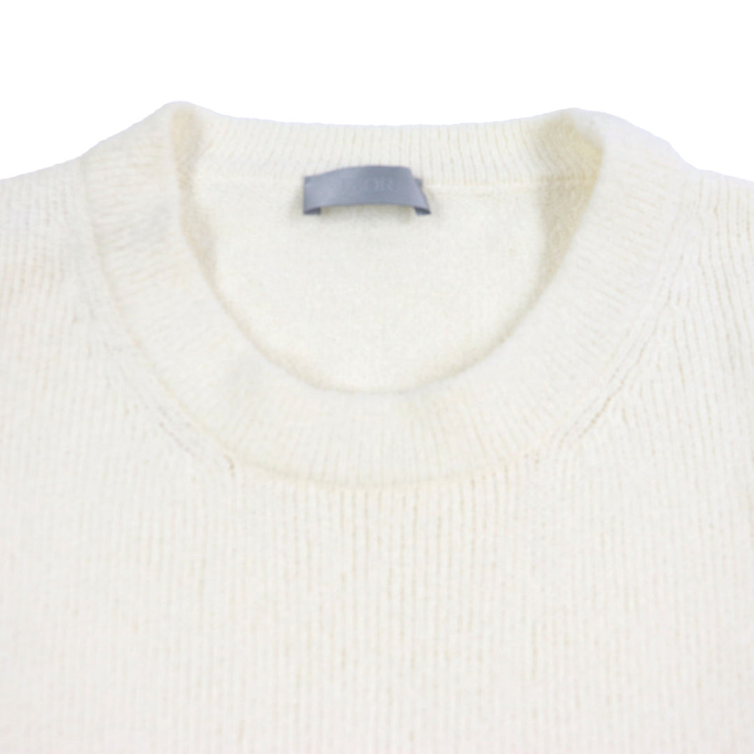 Excellent DIOR sweater ERL Ivory cotton mens M 313M657AT498