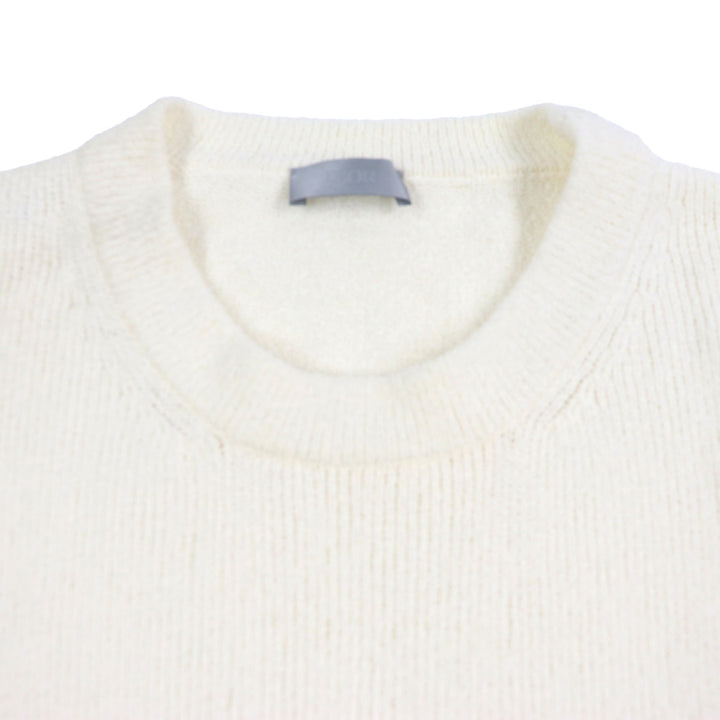 Excellent DIOR sweater ERL Ivory cotton mens M 313M657AT498