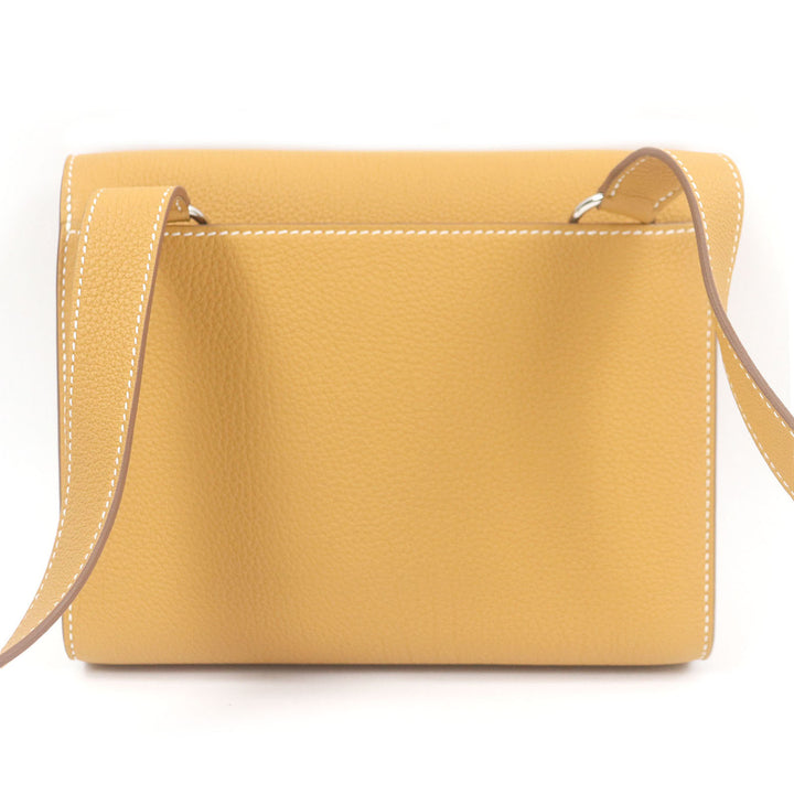 Excellent HERMES Other bag Sac Adepesh 21 Natural Sable Togo Leather mens