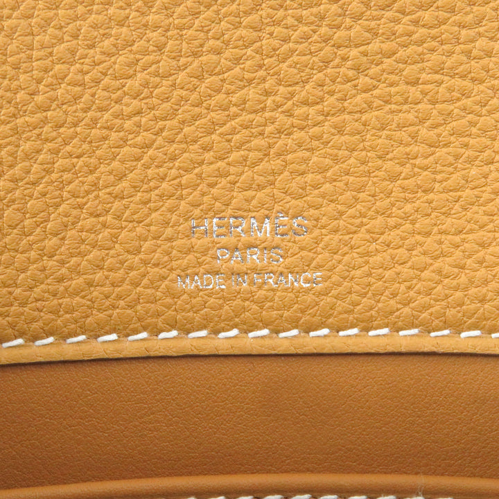 Excellent HERMES Other bag Sac Adepesh 21 Natural Sable Togo Leather mens