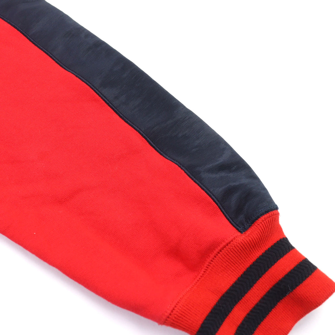 Discounted Very Good DIOR SHAWN STUSSY hoodie Red series cotton mens M 183J653A0531