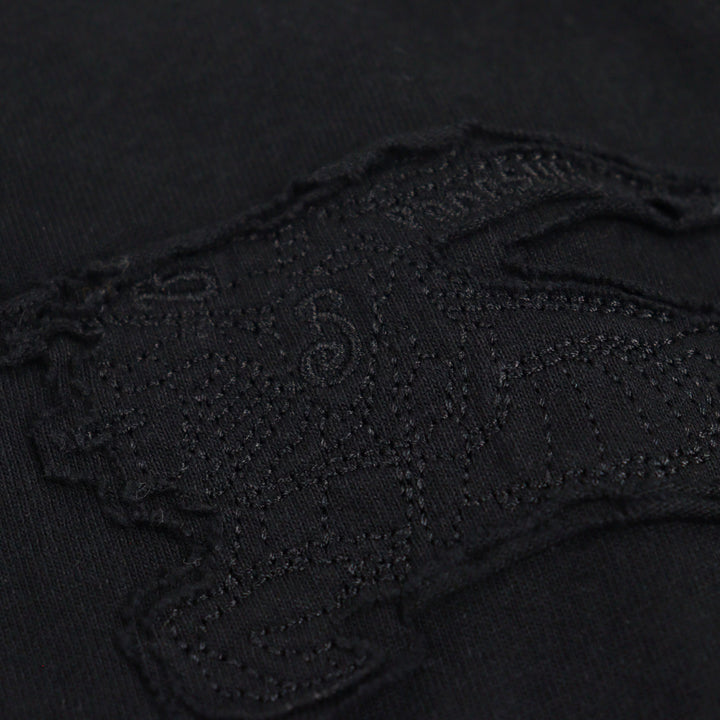 Excellent BURBERRY T-shirt Logo embroidered with Equestrian Knight patch mens XS