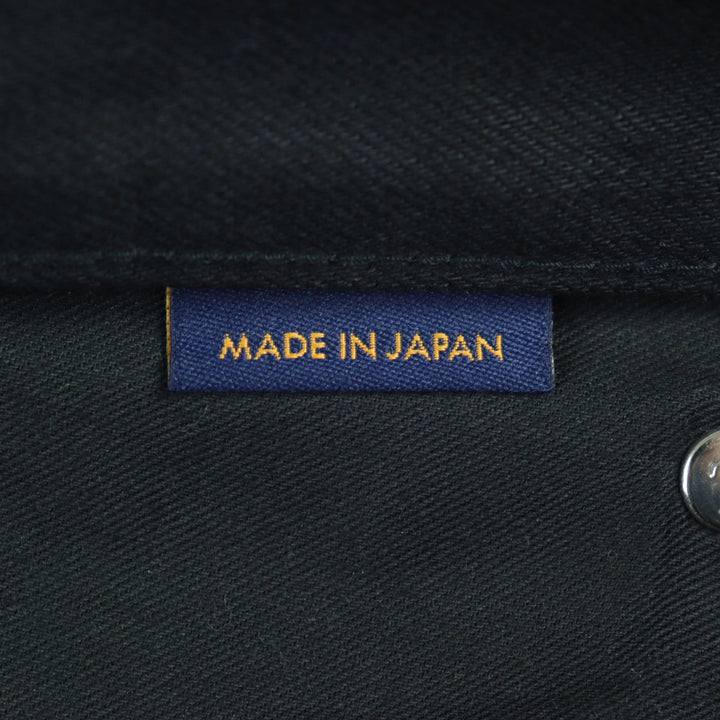 Great LOUIS VUITTON Slim stretch denim pants Logo button 34 HID70W