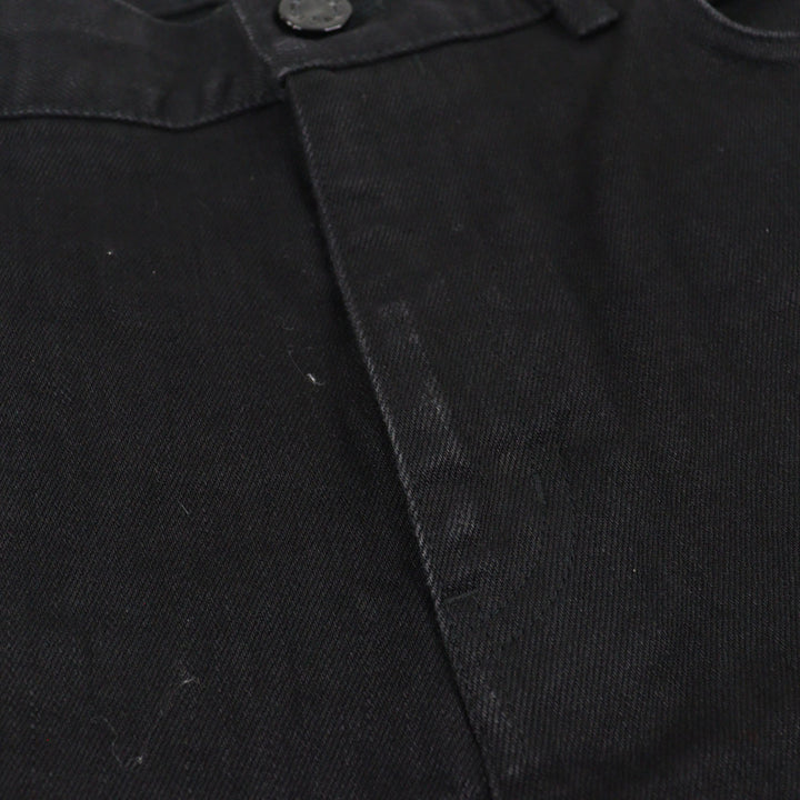 Great LOUIS VUITTON Slim stretch denim pants Logo button 34 HID70W
