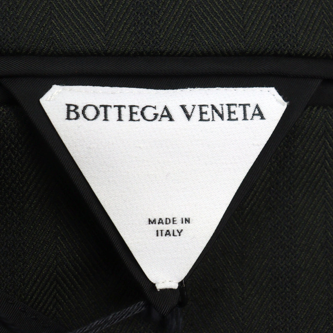 Excellent BOTTEGAVENETA tailored jacket Tech Herringbone Stripe Jacket 52 659592