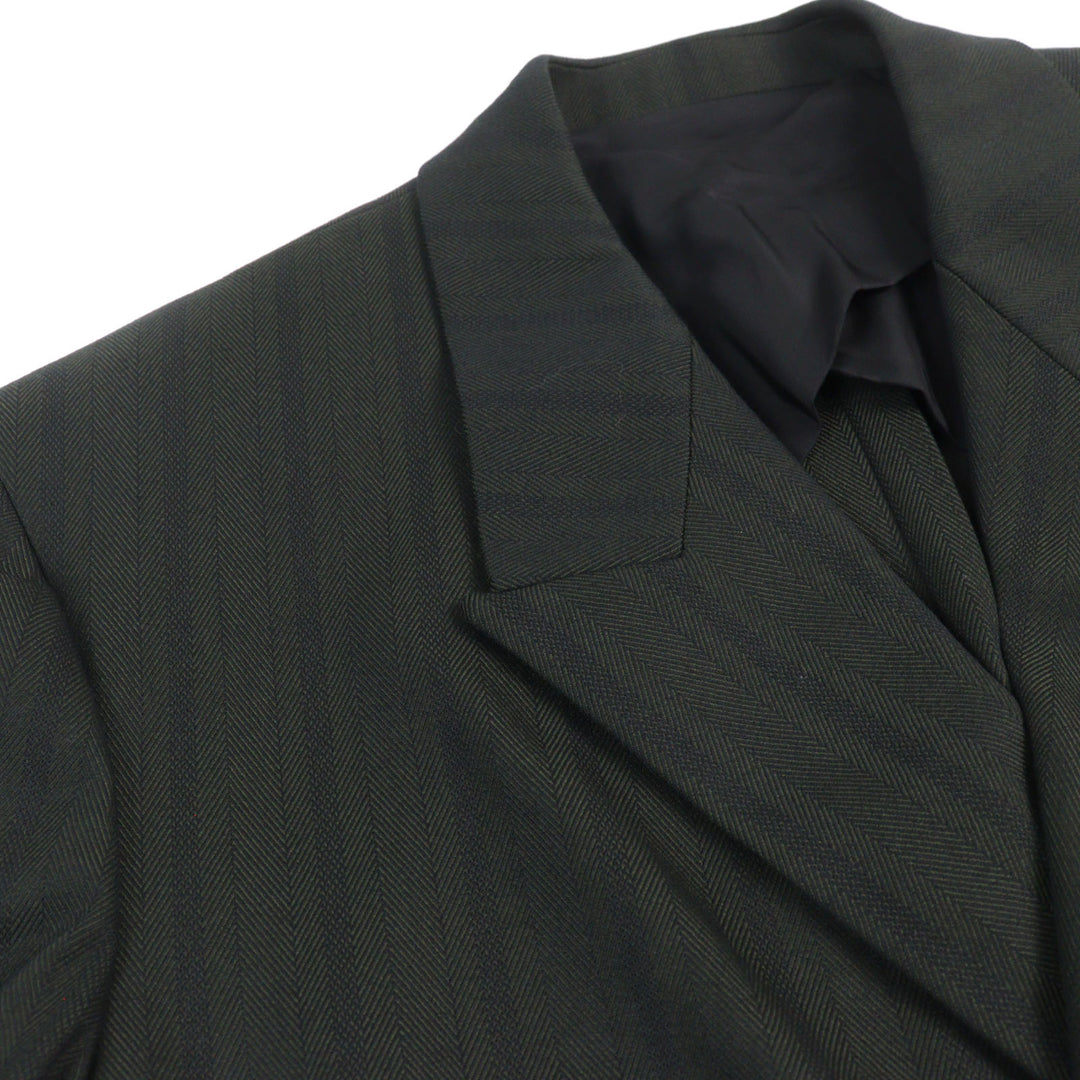 Excellent BOTTEGAVENETA tailored jacket Tech Herringbone Stripe Jacket 52 659592