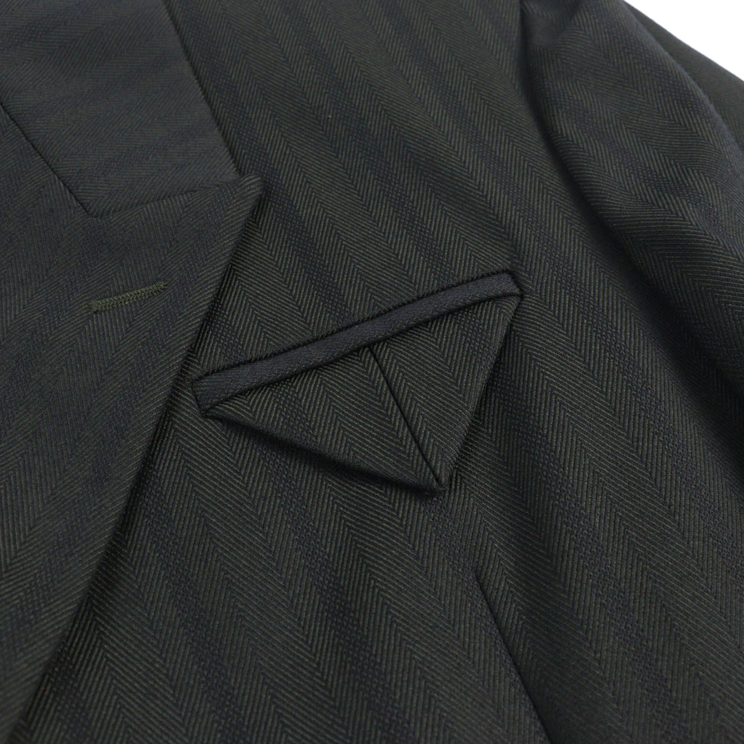 Excellent BOTTEGAVENETA tailored jacket Tech Herringbone Stripe Jacket 52 659592