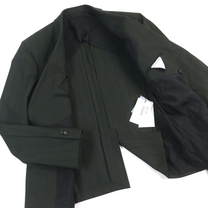 Excellent BOTTEGAVENETA tailored jacket Tech Herringbone Stripe Jacket 52 659592