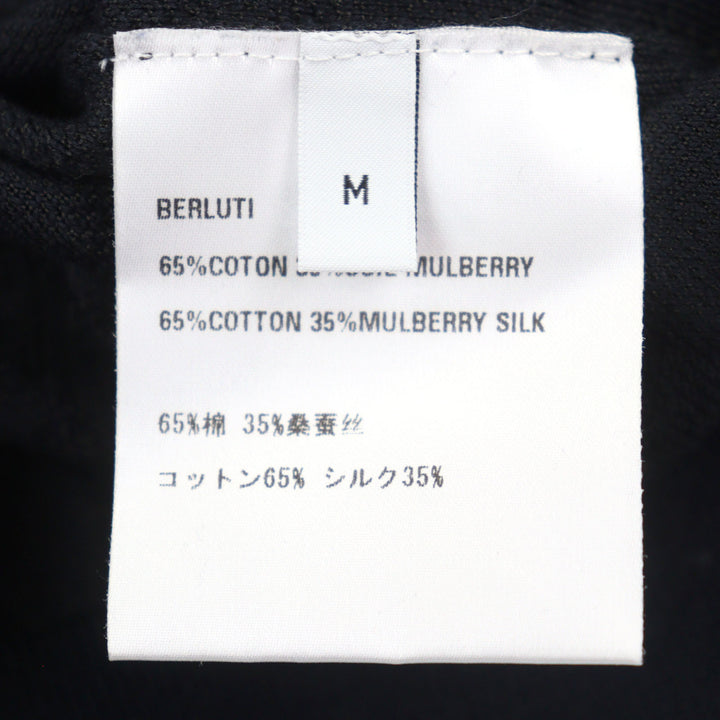 Great BERLUTI knit Navy system cotton mens M R24KRL150YWCC