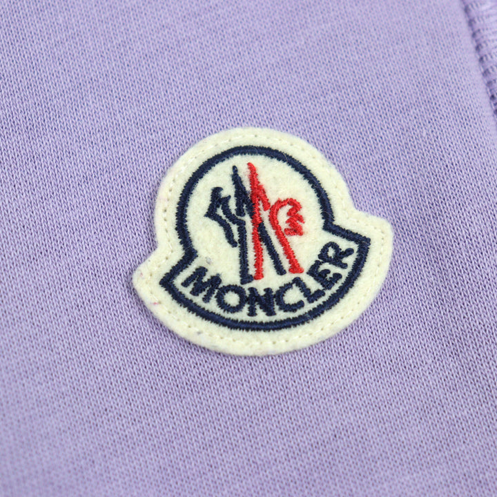 Excellent MONCLER Pants SWEATBOTTOM Purple beige cotton mens M