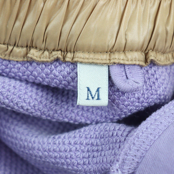 Excellent MONCLER Pants SWEATBOTTOM Purple beige cotton mens M