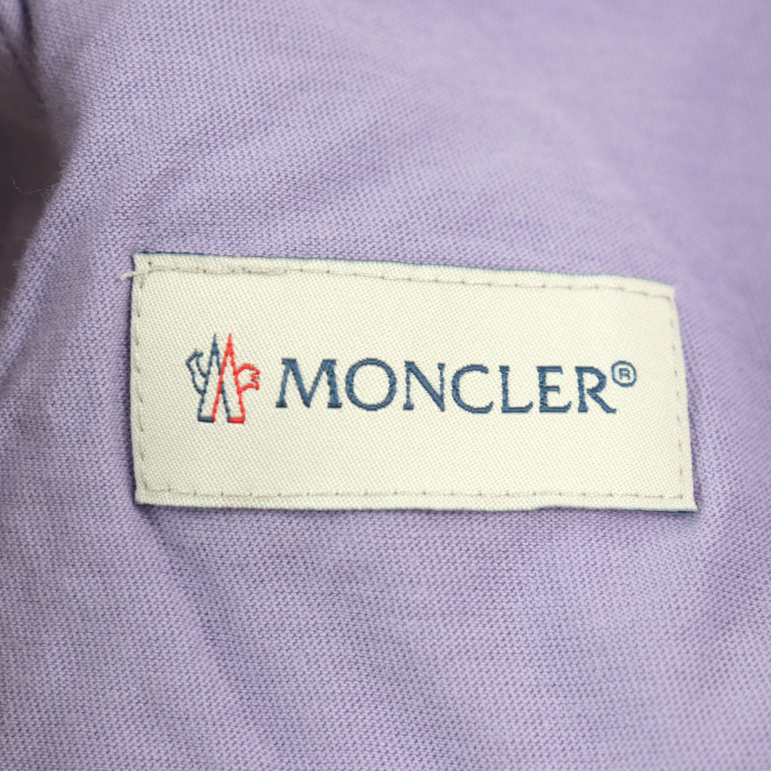 Excellent MONCLER Pants SWEATBOTTOM Purple beige cotton mens M