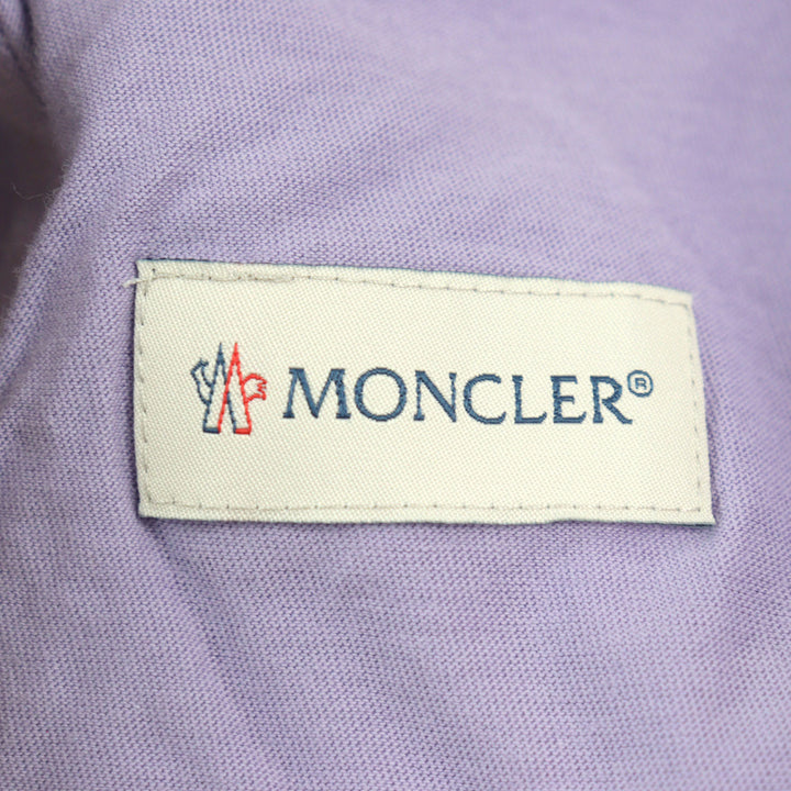 Excellent MONCLER Pants SWEATBOTTOM Purple beige cotton mens M