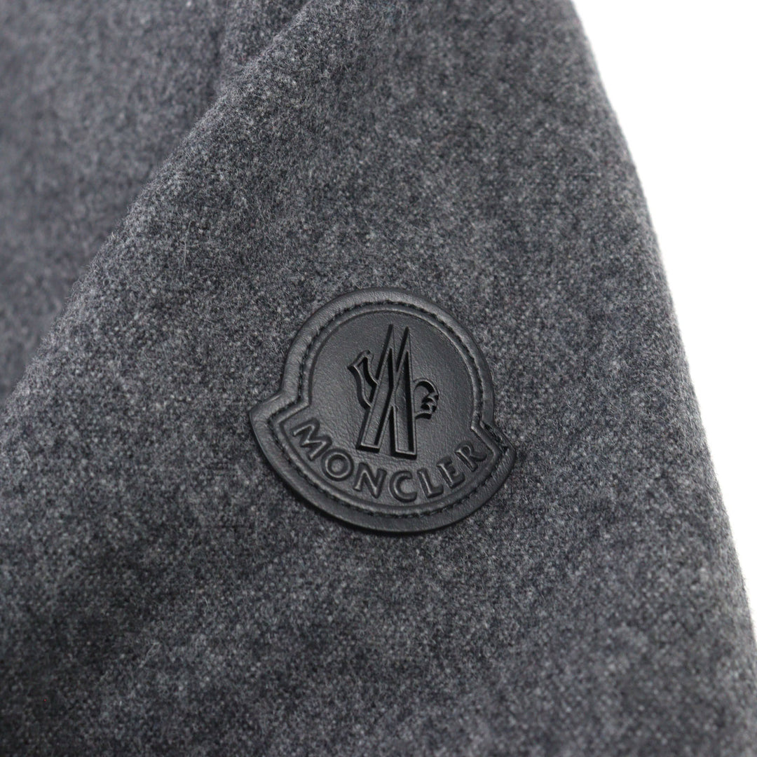 Excellent MONCLER Down jacket MILLEVACHES GIUBBOTTO gray wool 1