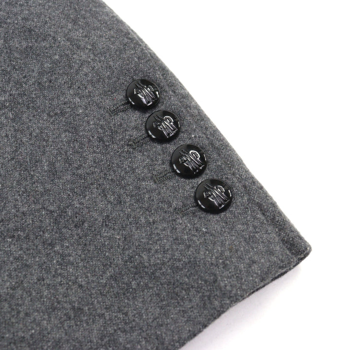 Excellent MONCLER Down jacket MILLEVACHES GIUBBOTTO gray wool 1