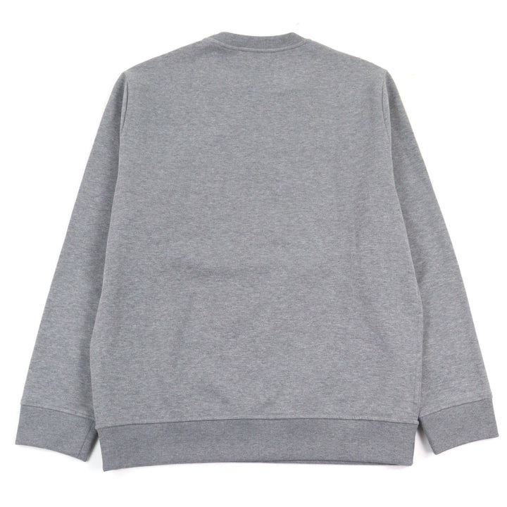 Excellent HERMES sweat Metallerie au Carre Gray cotton mens M 467810HA