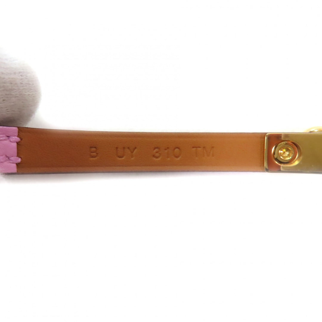 Pristine HERMES bracelet Rival Mini Lucky Daisy Vaux Swift Women