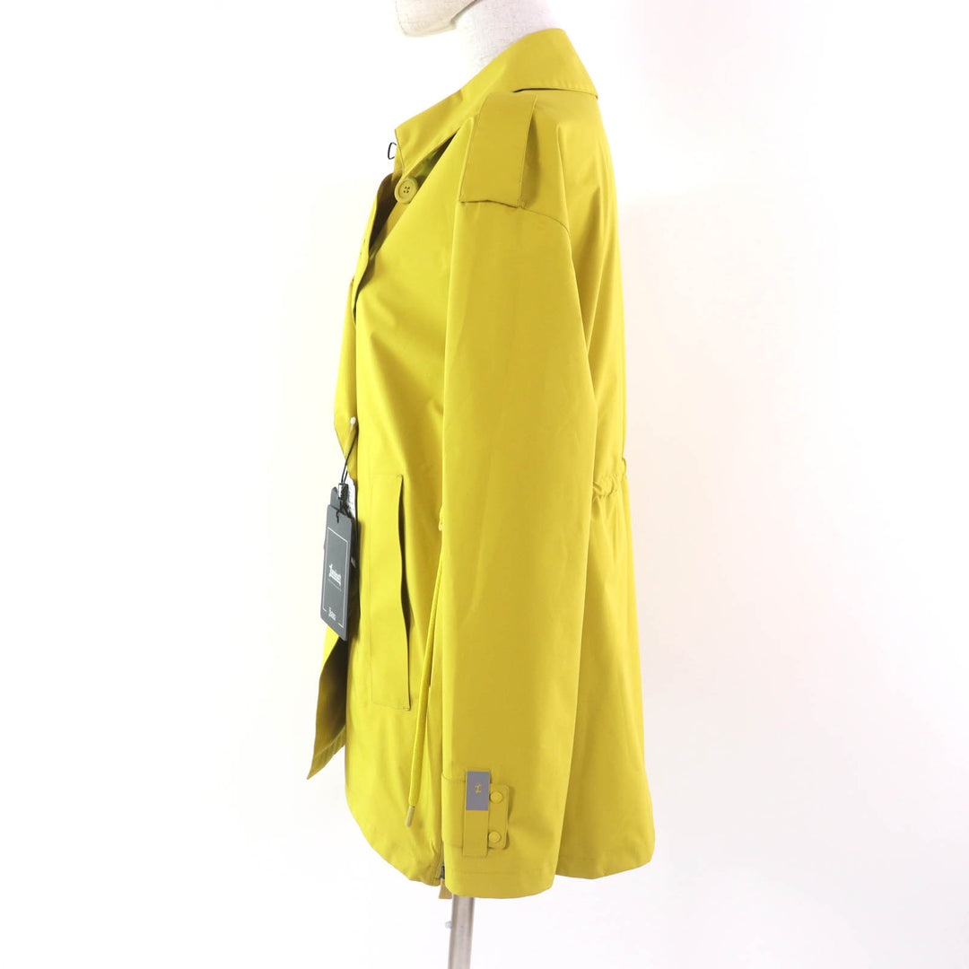 Pristine Herno Nylon jacket GORE-TEX yellow polyester Women 42 GA007DL