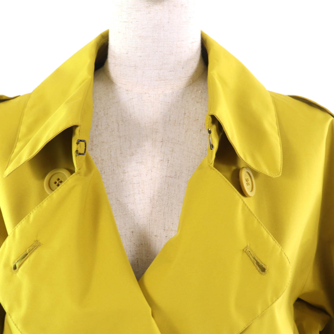 Pristine Herno Nylon jacket GORE-TEX yellow polyester Women 42 GA007DL