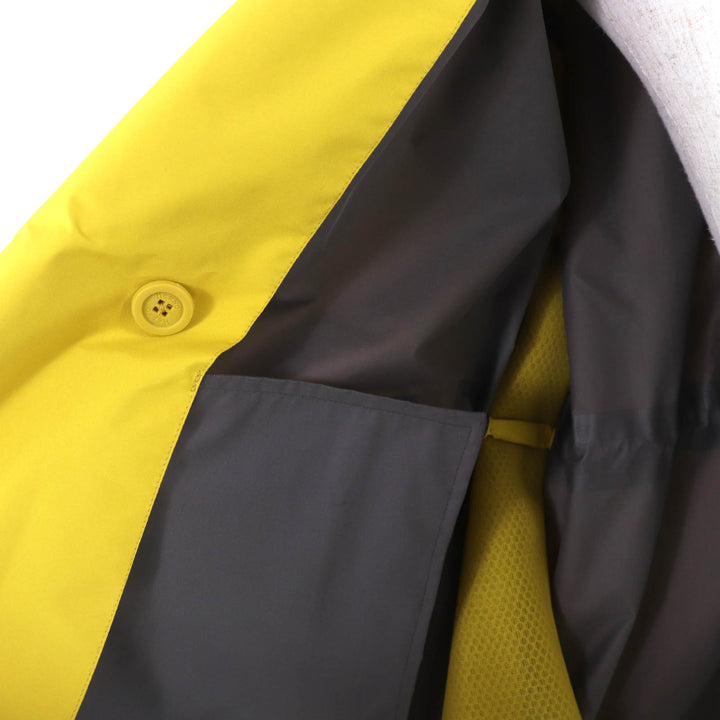 Pristine Herno Nylon jacket GORE-TEX yellow polyester Women 42 GA007DL
