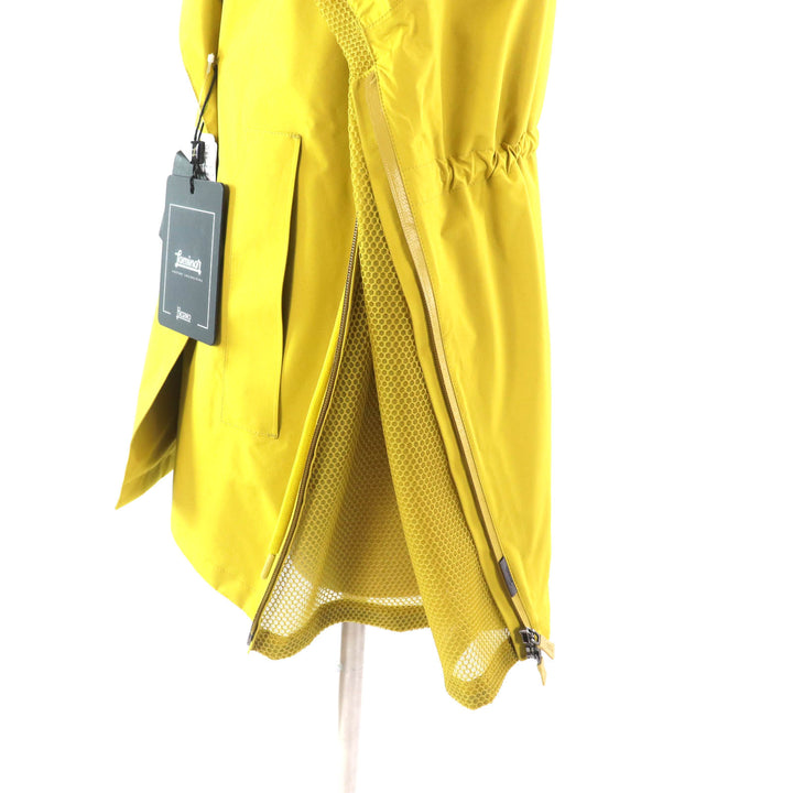 Pristine Herno Nylon jacket GORE-TEX yellow polyester Women 42 GA007DL