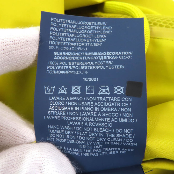 Pristine Herno Nylon jacket GORE-TEX yellow polyester Women 42 GA007DL