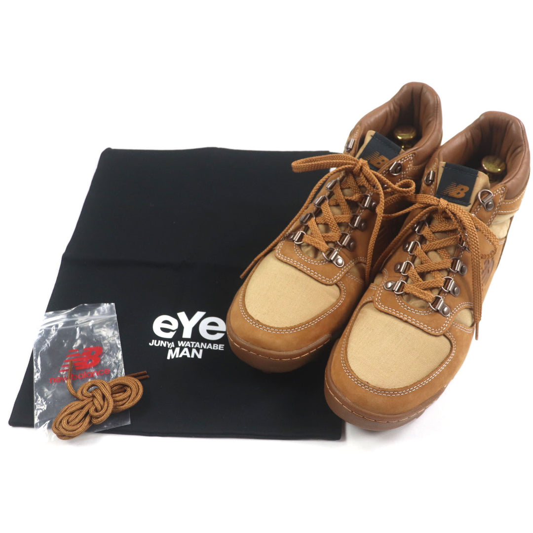 Excellent New Balance EYE JUNYA WATANABE MAN sneakers Brown Nubuck mens 28