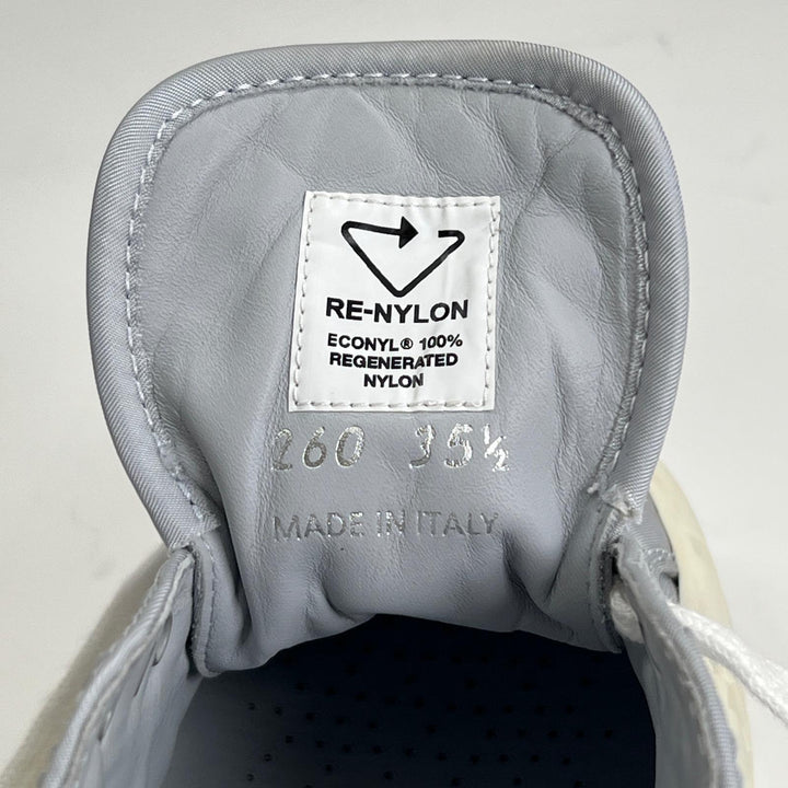 Great PRADA sneakers Re-Nylon double wheel triangle logo blue Nylon Women 35.5