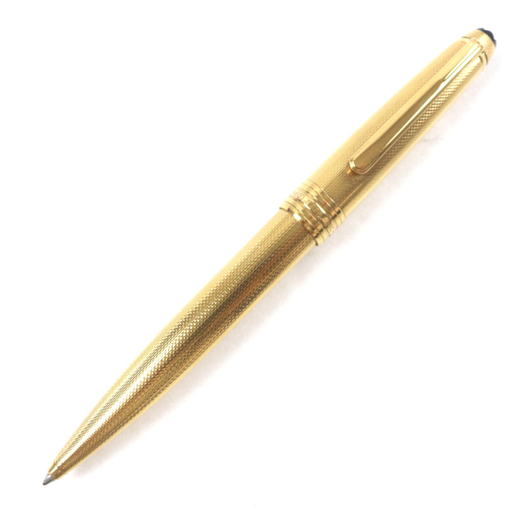 Great MONTBLANC Ballpoint pen Meisterstck Solitaire #1643 Vermeil Barley Barley